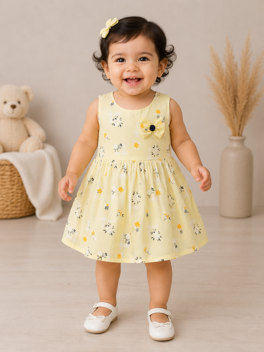 Floral Set 2 Cotton Frock for Girls