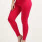 Varnam Women Ankle Length Cotton Leggings – Coral