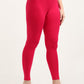 Varnam Women Ankle Length Cotton Leggings – Coral