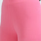 Varnam Women Ankle Length Cotton Leggings – Pink