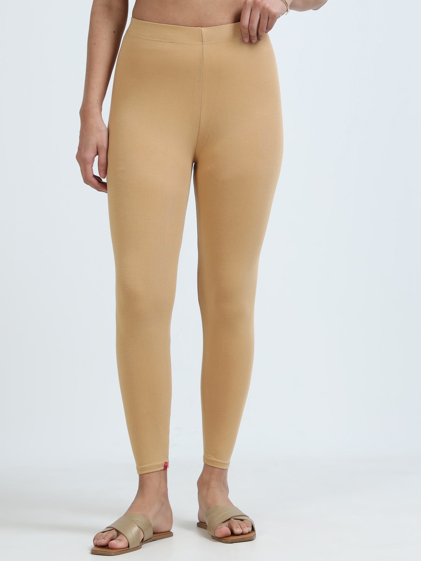 Varnam Women Ankle Length Cotton Leggings – Lite Skin