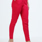 Varnam Women Lycra Slub Straight Pants – Rani Rose