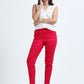 Varnam Women Lycra Slub Straight Pants – Rani Rose