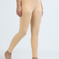 Varnam Women Ankle Length Cotton Leggings – Beige