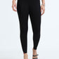 Varnam Women Ankle Length Cotton Leggings – Black