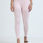 Varnam Women Ankle Length Cotton Leggings – Rose Pink