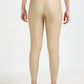 Varnam Shimmer Ankle Length Leggings - Lt.Skin