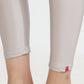Varnam Shimmer Ankle Length Leggings - Silver