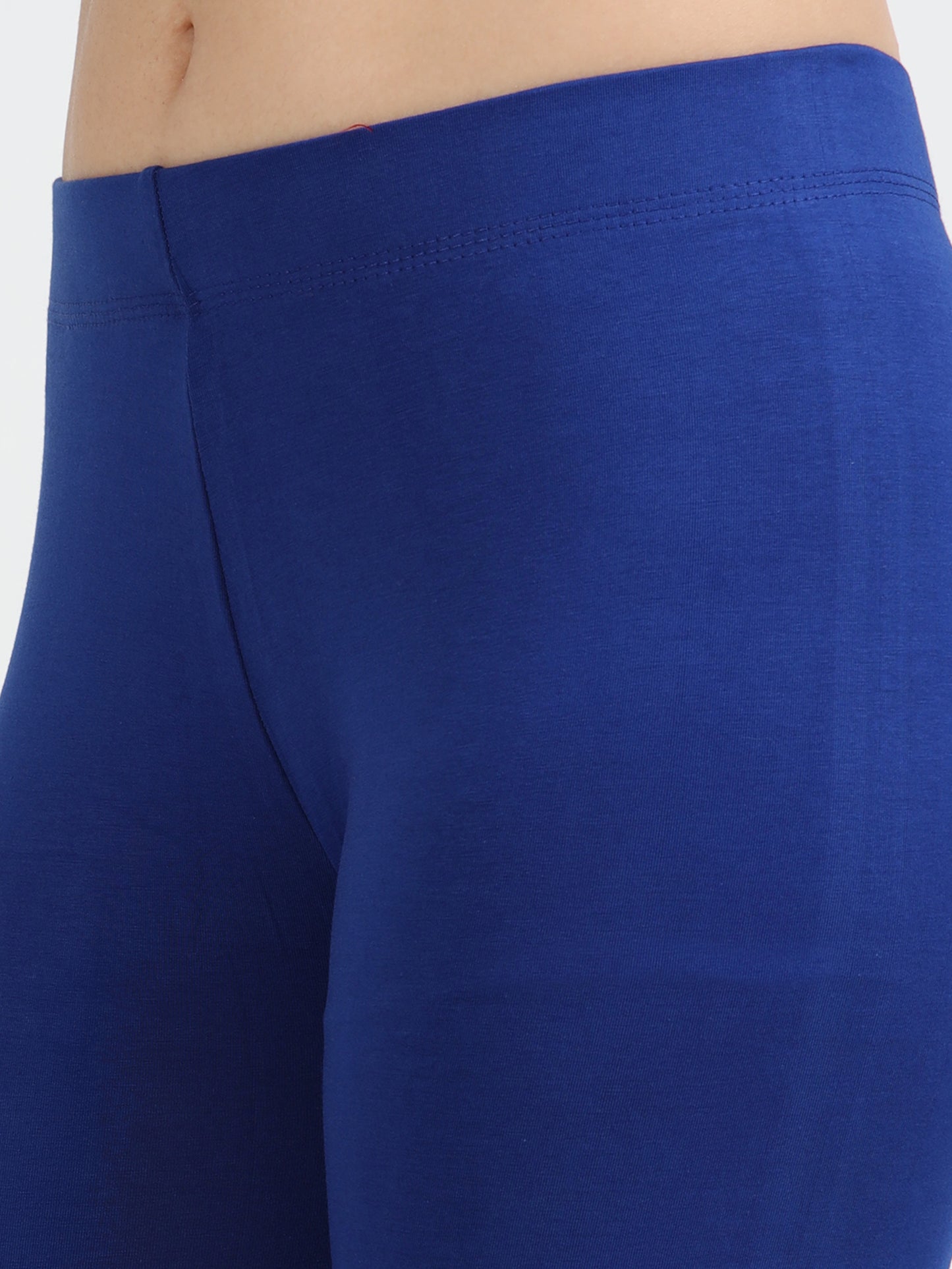 Varnam Women Ankle Length Cotton Leggings – Royal