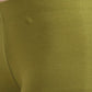 Varnam Women Ankle Length Cotton Leggings – Dark Mehendi