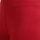 Varnam Women Ankle Length Cotton Leggings – Red Maroon