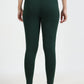 Varnam Women Ankle Length Cotton Leggings – Bottle Green