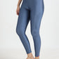 Varnam Shimmer Ankle Length Leggings  - Dark Steel Grey