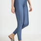 Varnam Shimmer Ankle Length Leggings  - Dark Steel Grey