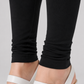 Brinda Women Full Length Cotton Leggings – Black