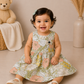 Daisy Garden Cotton Frock Brown