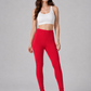 Brinda Women Full Length Cotton Leggings – Red