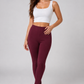 Brinda Women Full Length Cotton Leggings – Maroon