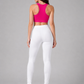 Brinda Women Full Length Cotton Leggings – White