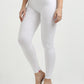 Varnam Women Ankle Length Cotton Leggings – White