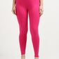 Varnam Women Ankle Length Cotton Leggings – Fuchsia