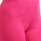 Varnam Women Ankle Length Cotton Leggings – Fuchsia