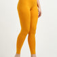 Varnam Women Ankle Length Cotton Leggings – Mustard