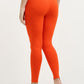 Varnam Women Ankle Length Cotton Leggings – Orange