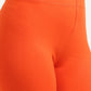 Varnam Women Ankle Length Cotton Leggings – Orange