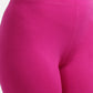 Varnam Women Ankle Length Cotton Leggings – Magenta