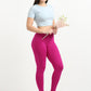 Varnam Women Ankle Length Cotton Leggings – Magenta