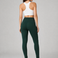 Brinda Women Full Length Cotton Leggings – Bottle Green