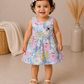 Daisy Garden Cotton Frock Lilac
