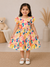Popcorn Rainbow Girls Frock