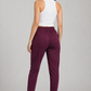 Varnam Women Lycra Slub Straight Pants – Wine