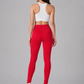 Brinda Women Full Length Cotton Leggings – Red