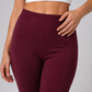 Brinda Women Full Length Cotton Leggings – Maroon