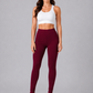 Brinda Women Full Length Cotton Leggings – Wine