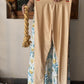 Varnam Shimmer Ankle Length Leggings With Shawl (Combo) - Lt Copper